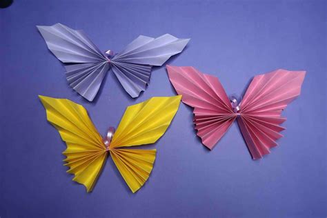 Easy Butterfly Paper Craft Idea For Kids