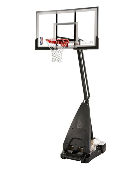 Spalding Ultimate Hybrid Portable Basketball Hoop System