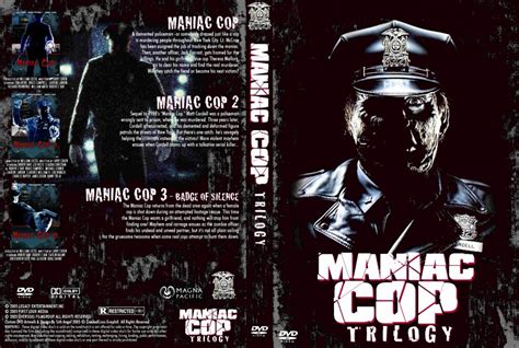 Maniac Cop Trilogy Movie Dvd Custom Covers Maniac Cop Trilogy Custom Dvd Covers