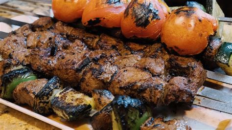Persian Shish Kabobs Kabab Chenjeh Cooking With Yousef Youtube