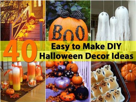 Halloween Decorations To Make Halloween Diy Outdoor Elegant
