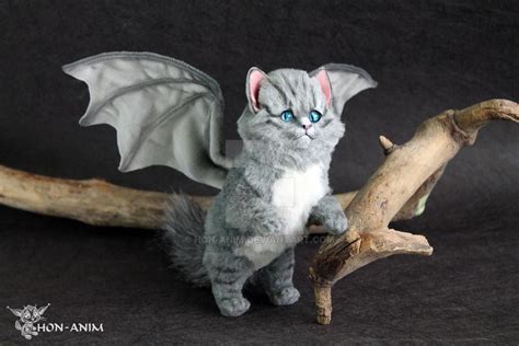 Fantasy Winged Cat By Hon Anim On Deviantart