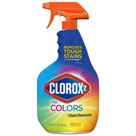 Clorox 2 For Colors Stain Remover Spray 30 Ounce Bottle