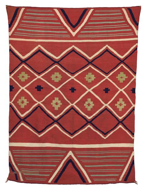 Navajo Blanket 1870s American Indian Christies Navajo Blanket