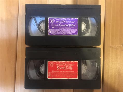 Found My Old Mcdonalds Vhs Tapes From Back When Kids Meal Toys Were