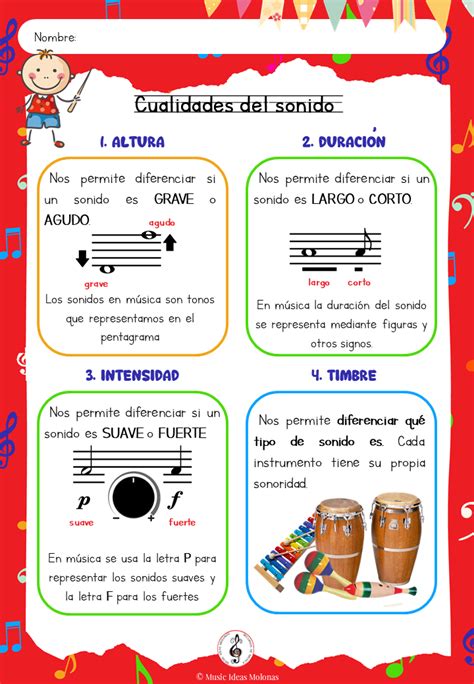 Cualidades Del Sonido Cualidades Del Sonido Actividades Musicales My