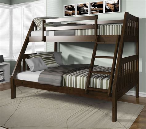 Ryo Twin Over Full Bunk Bed Espresso Acme Furniture Furniture Cart