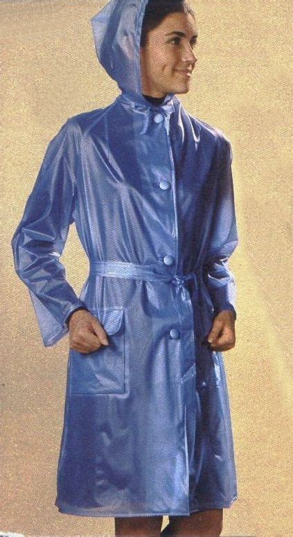 60s vintage plastic mac rainwear girl pvc raincoat rain wear