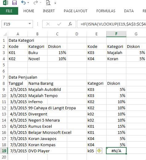 Cara Membuat Rumus Terstruktur Pada Tabel Excel Sederhana M Jurnal