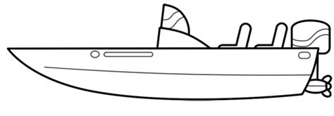 Speed Boat Sketch At Explore Collection Of Speed