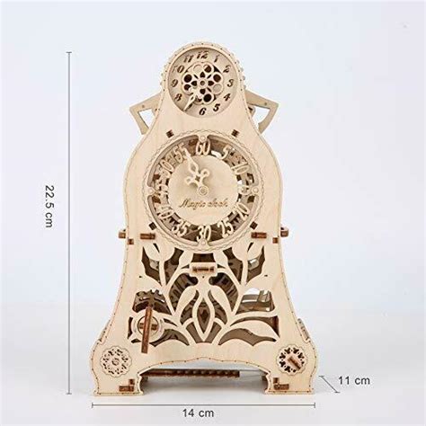 You and your family will enjoy building these wooden clock kits. GuDoQi 3D Wooden Puzzle, Wooden Pendulum Clock, Mechanical ...