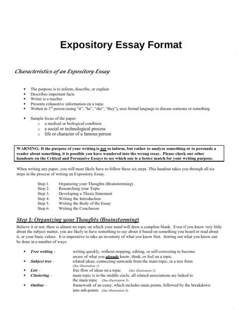 Expository Essay Writing Types Format Topics And Examples