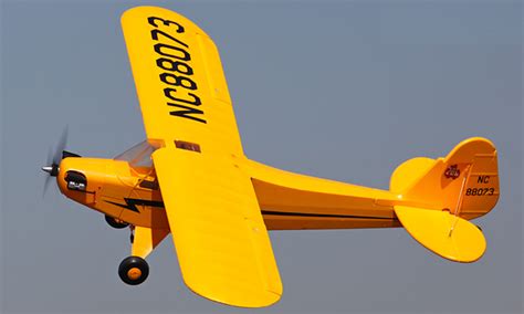 Af Models J 3 Piper Cub 1400mm551in Epo Rc Airplane Pnp Yellow
