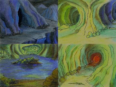 Large goblin cave next to riverwood. Goblin Caves - Gollum's Lake - Kris Van Allen