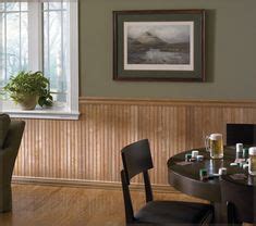 To complete the job, make sure all planks have been applied to the base trim correctly and check to see that the product is level against the wall. Beadboard Pine Wainscot, Chair Rail and Base Molding | For ...