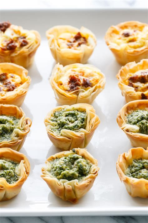 The best pies start with a flaky homemade crust, which is a lot easier to make than some to make a top using dough cutouts, you'll need to double your pie dough if it's not already a recipe for a double crust. Mini Quiche Bites with Phyllo Crust | Love and Olive Oil