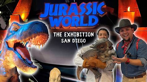 Jurassic World The Exhibition Full Tour Of This Immersive Dinosaur Experience In San Diego
