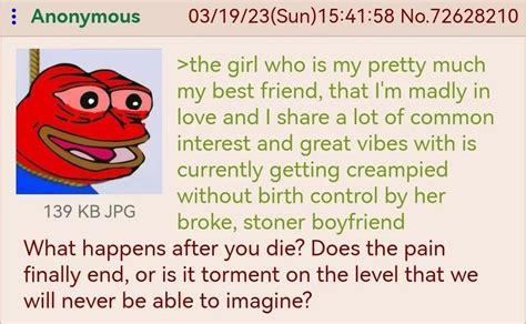 Questionable Greentexts On Twitter Anon Is Gonna End It All