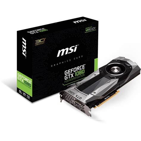 Shop the latest card graphic msi deals on aliexpress. MSI GeForce GTX 1080 Founders Edition Graphics Card PASCAL B&H