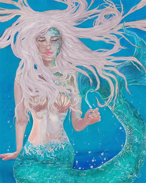 mermaid art prints bathroom decor nautical prints coastal and etsy