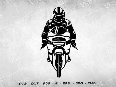 Motorcycle Racing Svg Motorcycle Svg Motorcycle Rider Svg