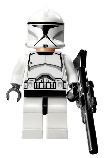 Lego Star Wars Minifigure Clone Trooper Sergeant Sw0438 W Blaster Give