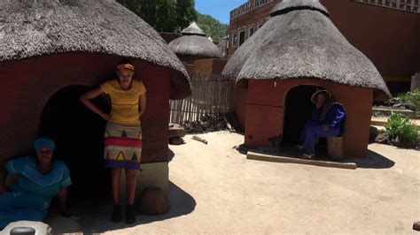 Basotho Replica Community At Lesedi Cultural Village South Africa