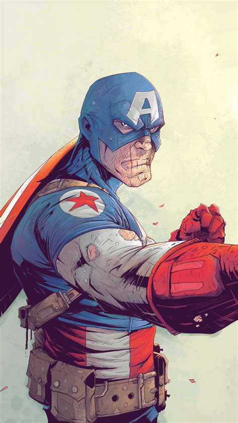 X X Captain America Artwork Artist Digital Art Hd Superheroes Artstation