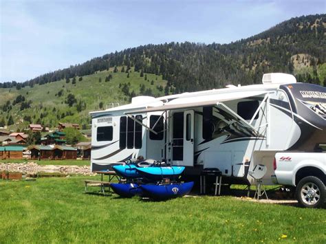 Yellowstone Holiday RV Campground & Marina in West Yellowstone Montana MT