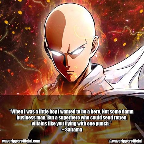 One Punch Man Quotes 19 Incredible Moments Of Inspiration