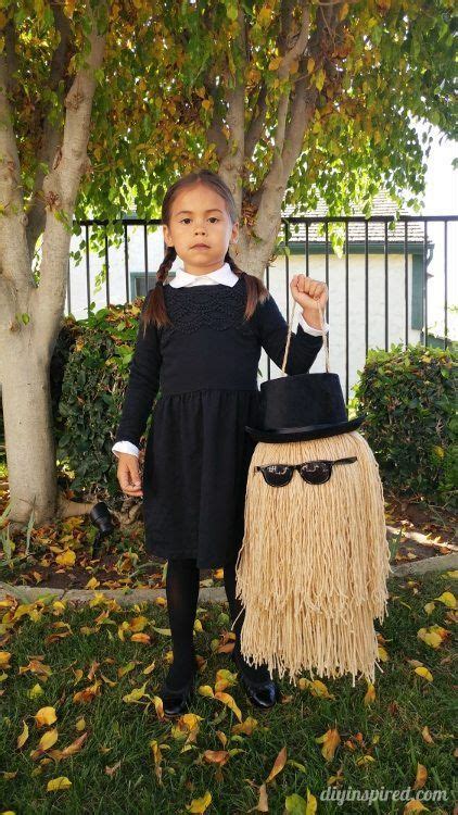 This costume was super easy to make! Cousin It DIY Trick or Treat Pail | Spooky halloween costumes, Halloween costumes for kids ...