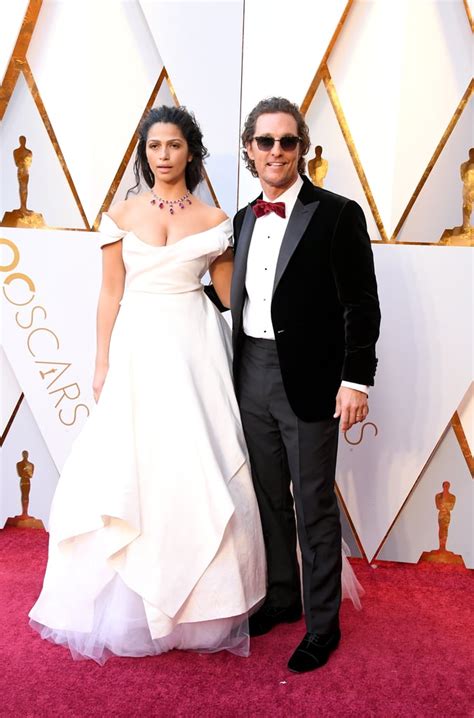 Matthew McConaughey And Camila Alves At The Oscars POPSUGAR Celebrity Photo
