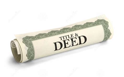 Whats The Difference Between A Title And Deed To Property