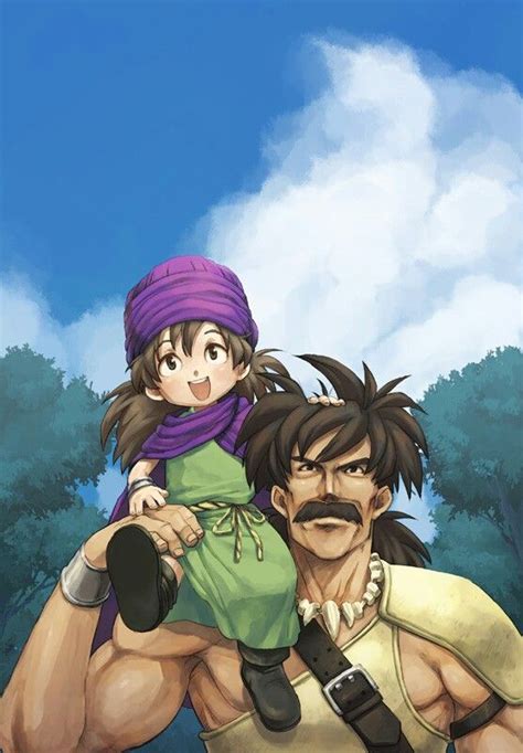 Dragon Quest V Pankraz And His Son Abel Dragon Warrior Dragon Quest Dragon