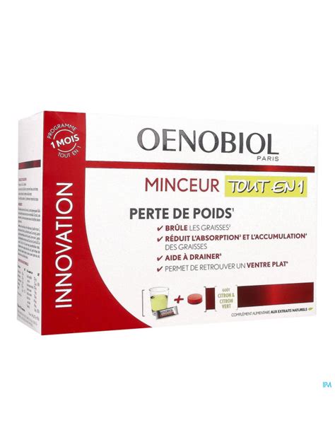 Oenobiol Minceur Tout En 1 Stick 30 Capsule 60