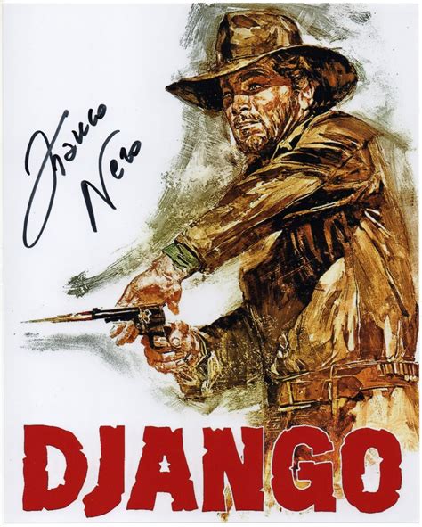 Franco Nero Signed Photo Django Signedforcharity