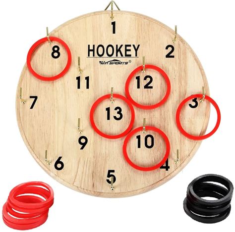 Win Sports Hook And Ring Toss Game For Kids And Adults Hookeyoutdoor