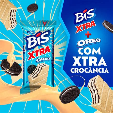 Chocolate Bis Xtra Oreo 45g Embalagem Com 24 Unidades Efácil