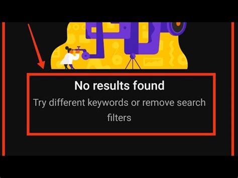 Youtube Fix No Results Found Try Deferent Keywords Or Remove Search