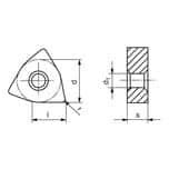 Ceratizit Turning Inserts Insert Style Wnmg Insert Size Code