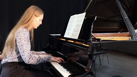 Elisa Polukarov Plays Rachmaninov Elegie Op 3 No 1 Youtube