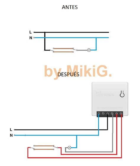 Integración Del Sonoff Mini En Nuestras Instalaciones Eléctricas Domotuto