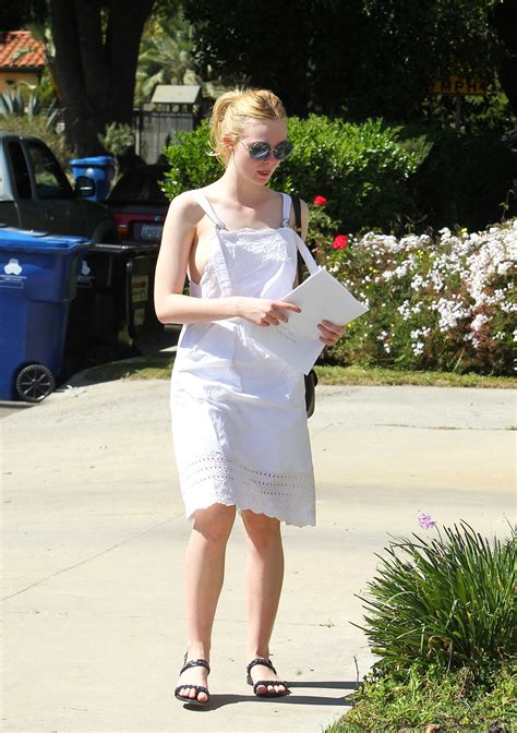 Elle Fanning Nipple Slip While Out In Los Angeles