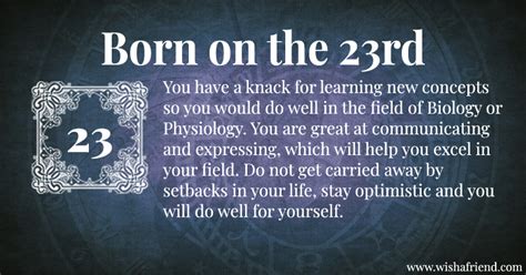 What Does Your Birth Date Say About Your Career Born On The 23rd