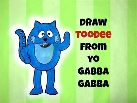 Maybe you would like to learn more about one of these? EASY How To Draw Toodee From Yo Gabba Gabba - YouTube