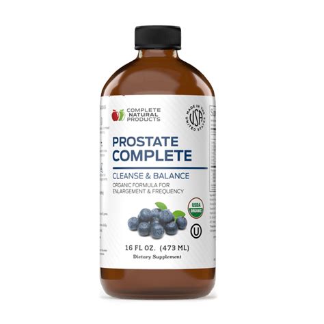 Prostate Support Complete Organic Liquid Prostate Supplements For Men