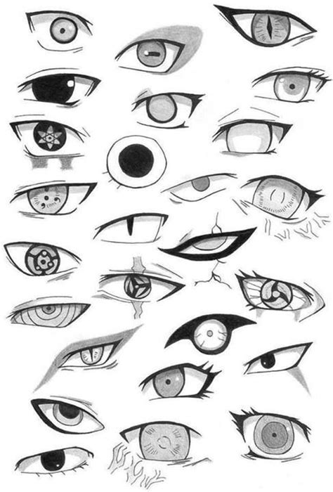 Step by step tutorials on how to draw eyes from the anime naruto including mangekyou sharingan, rinnegan and more. Naruto | Anime eye drawing, Manga eyes, Naruto eyes