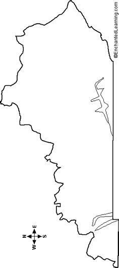 This is for all ages, kids, families and the young at heart. outline map of Kentucky | Flag coloring pages, Kentucky ...