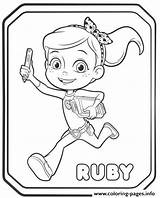 Rusty Rivets Coloring Ruby Printable Ausmalbilder Colouring Sheets Whirly Colorear Para Fun Faciles Patrol Paw Draw Drawing Visitar Worksheets sketch template