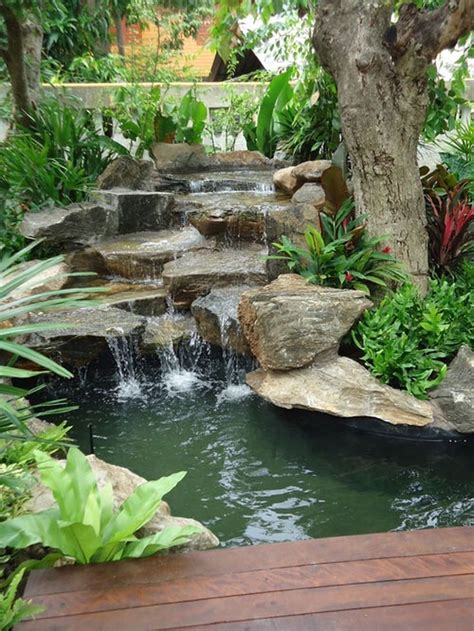 100 Marvelous Small Waterfall Pond Landscaping Ideas For Backyard